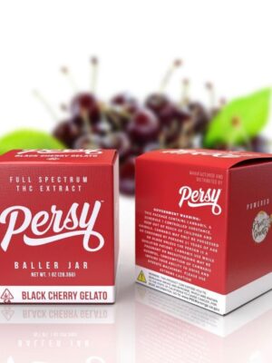 Persy Diamonds Black Cherry Gelato 3.5G True OG Baller Box