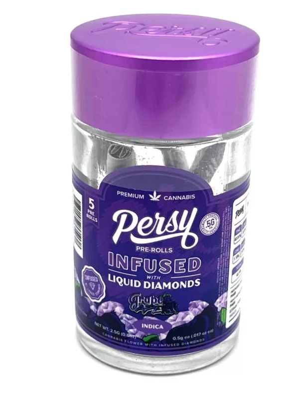 Grape Ape Persy Pre-Rolls Infused Liquid Diamonds