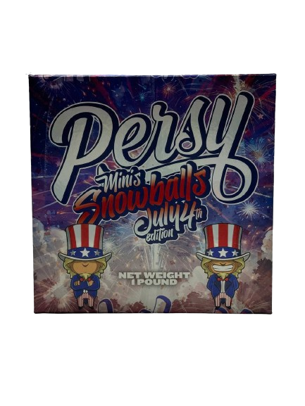 Persy minis snowballs july 4th edition oz jars