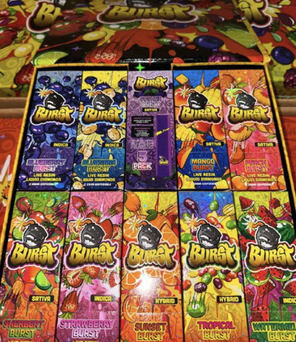 Burst 2G Disposable Variety Packs