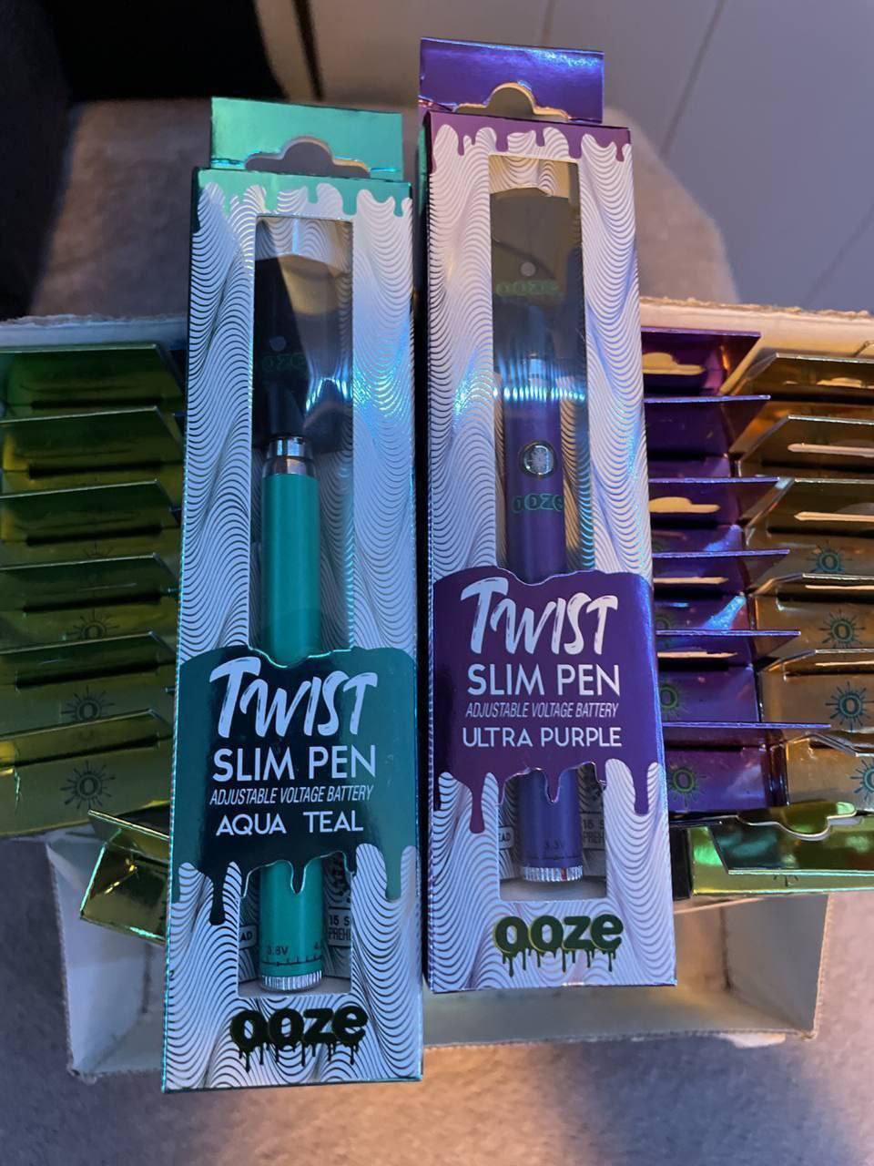 Ooze twist slim pen cartridge