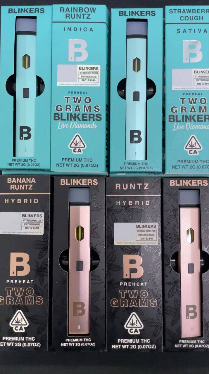 Blinkers 2g disposable vape